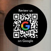 Google Reviews Ruitstickers | QR Code Vinylsticker Raamsticker