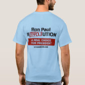 Google Ron Paul oom Sam Shirt (Achterkant)