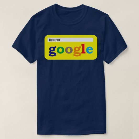 Google Teach T-shirt (Design voorkant)