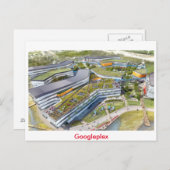 Googleplex-Briefkaart Briefkaart (Voorkant / Achterkant)