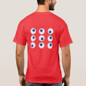Googley Eyed Chick Magnet T-shirt (Achterkant)