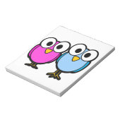 GOOGLY EYED BIRD FRIENDS NOTITIEBLOK (Gedraaid)