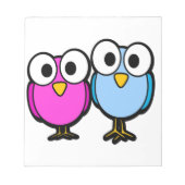 GOOGLY EYED BIRD FRIENDS NOTITIEBLOK (Voorkant)