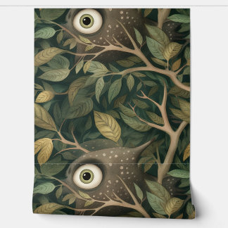 Googly Eyed Garden Botanical Behang