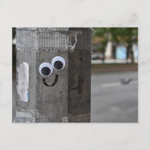 Googly Eyes Eyeball New York City Photography NYC Briefkaart