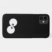 Googly Eyes, Funny Eyes, Black en White Case-Mate iPhone Case (Achterkant (horizontaal))