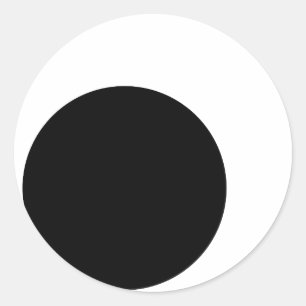 Googly Eyes (grens) Ronde Sticker