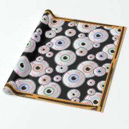 Googly Eyes in Windows Cadeaupapier