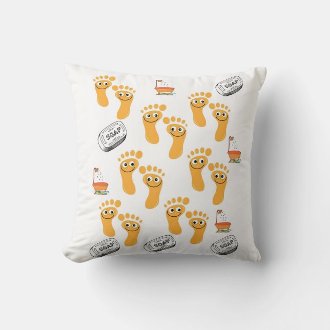 gooi de klooster van het loodje kussen (Voorkant)