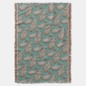 Gooi Deken, Eikenbladeren en Eikels Deken (Voorkant Verticaal)