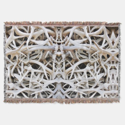 Gooi deken Elk Antlers (Voorkant)