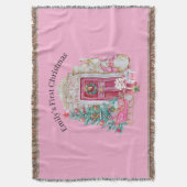 Gooi Deken - gepersonaliseerd eerste kerstcadeau (Voorkant Verticaal)