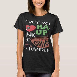 Gooi een aantal struikelblokken op de Drink.. T-shirt
