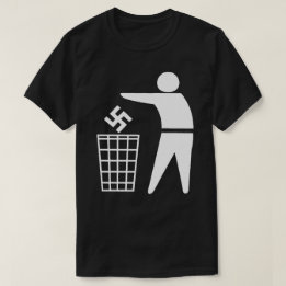 Gooi fascisten weg t-shirt