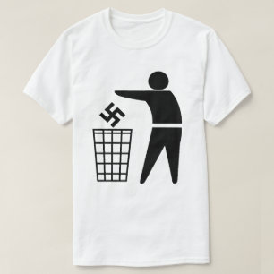 Gooi fascisten weg t-shirt