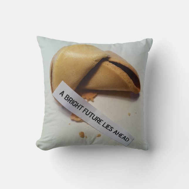 Gooi kussen voor student of afstuderen (Voorkant)