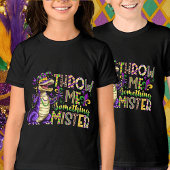 "Gooi me iets, meneer" Mardi Gras Jeugd Tri-Blend Shirt