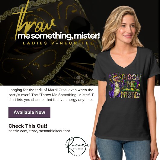 "Gooi me iets, meneer" Mardi Gras T-shirt