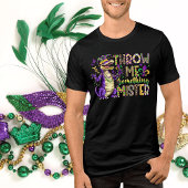 "Gooi me iets, meneer" Mardi Gras T-shirt