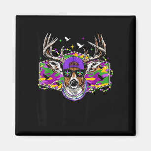 Gooi Me Wat Meneer Mardi Gras Vibes Camo Hert J Magneet