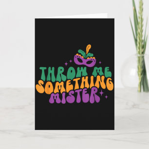 Gooi Me Wat Mijnheer Mardi Gras Festival New Orle Kaart