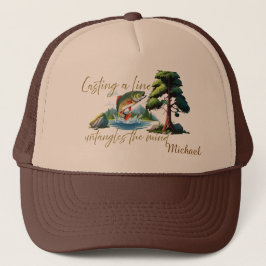 Gooien Met Een Lijn Ontwart De Geest Custom Trucker Pet