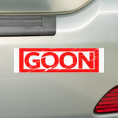 Goon Stamp Bumpersticker (Op auto)