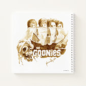 Goonies Pirate Ship Waterverf Graphic Notitieboek (Achterkant)
