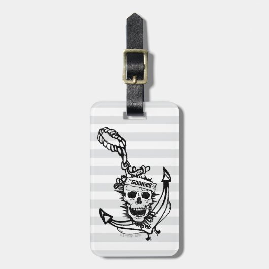 Goonies Skull & Anchor Graphic Bagagelabel (Voorkant verticaal)