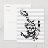 Goonies Skull & Anchor Graphic Briefkaart (Voorkant / Achterkant)