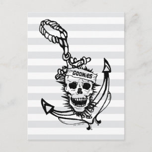 Goonies Skull & Anchor Graphic Briefkaart