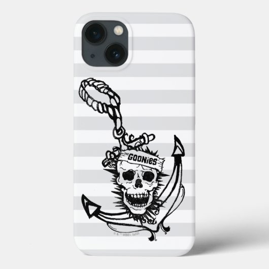 Goonies Skull & Anchor Graphic Case-Mate iPhone Case (Achterkant)