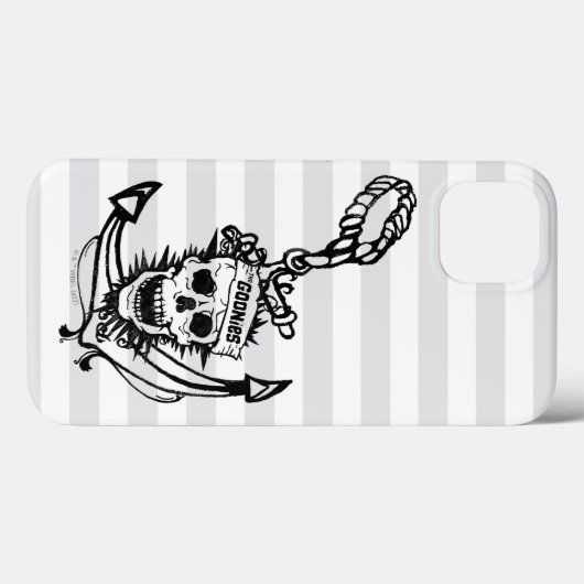 Goonies Skull & Anchor Graphic Case-Mate iPhone Case (Achterkant (horizontaal))