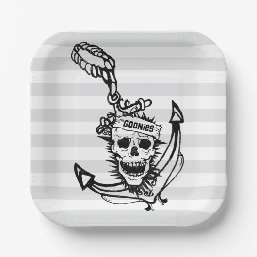 Goonies Skull & Anchor Graphic Papieren Bordje (Voorkant)