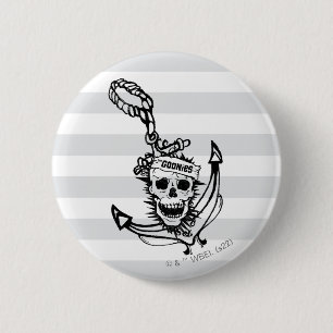 Goonies Skull & Anchor Graphic Ronde Button 5,7 Cm