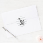 Goonies Skull & Anchor Graphic Ronde Sticker (Envelop)