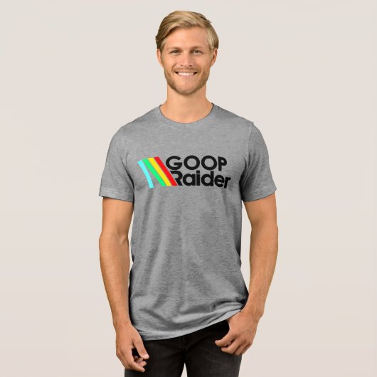 GOOP Raiders Video Game T-Shirt (Voorkant volledig)