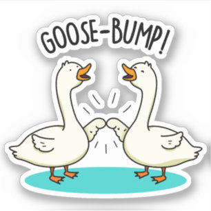 Goose Bof Cute Goose Pun Sticker
