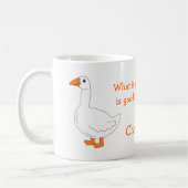 Goose Design Personated Koffiemok (Links)