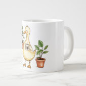 Goose Gardening Mug - Powered by Plants & Coffee  (Devant droit)