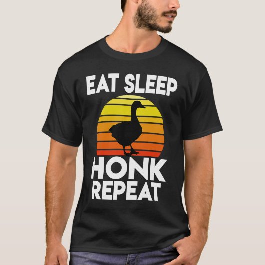 Goose Geese  Idea Bird Duck T-shirt (Voorkant)