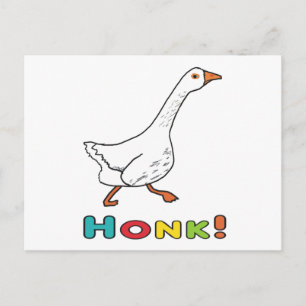 Goose Honk Briefkaart