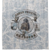 Goose Hunting Fleece Blanket Douchegordijn (Voorkant)