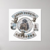 Goose Hunting Tapestry Poster Canvas Afdruk (Voorkant)