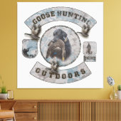 Goose Hunting Tapestry Poster Canvas Afdruk (Insitu (Woonkamer))