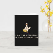 Goose I Am The Executive Of This Dysfunction Menta Kaart (Gele Bloem)