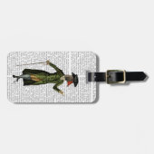 Goose in Green Regency Coat 2 Bagagelabel (Voorkant horizontaal)