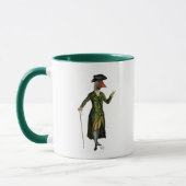 Goose in Green Regency Coat 2 Mok (Links)