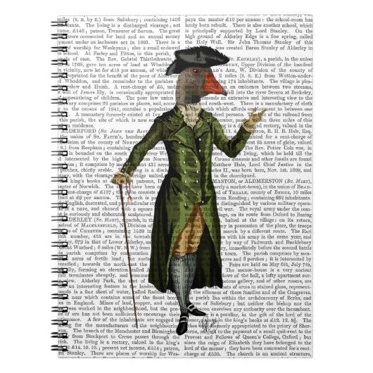 Goose in Green Regency Coat 2 Notitieboek (Voorkant)