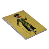 Goose in Green Regency Coat 3 Notitieboek (Rechterzijde)